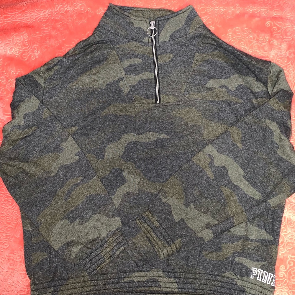 VS PINK Quarter Zip